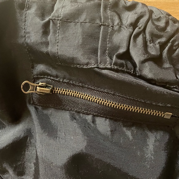 Awesome Fiorucci Women's Black Lou Bomber Jacket - Sz M - Picture 12 of 15